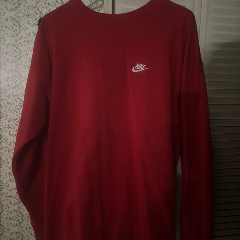 Nike Bold Red Crewneck